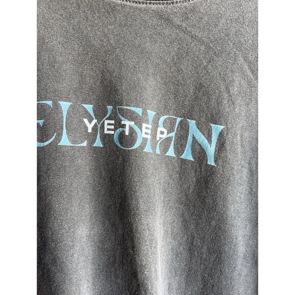 Yetep ELYSIAN TEE IN VINTAGE GREY Size  LARGE EDM Mental Health Awareness - Picture 4 of 7